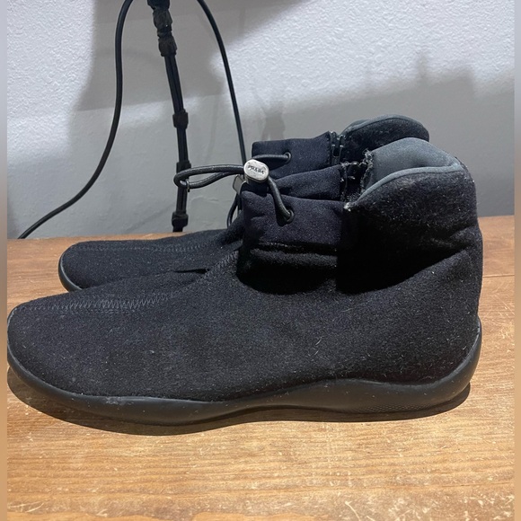 Men’s Prada quarter slide in boots size 10 all black cloth. - Picture 3 of 11